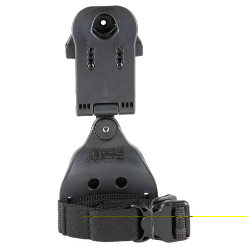 Rapid Force SDL Black LBS Standard Handgun Holster front view
