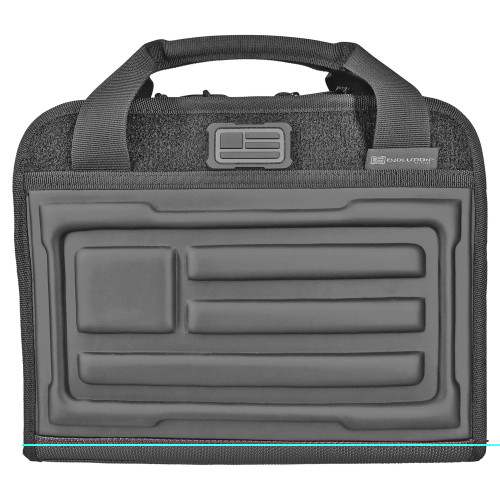 Evolution Outdoor Tactical EVA Pistol Case in black matte finish