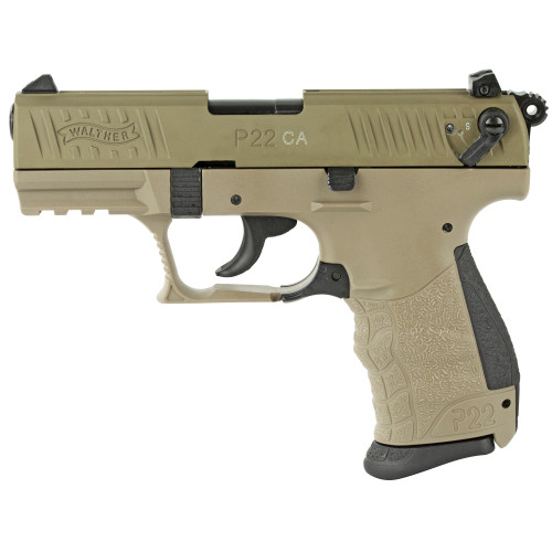 Walther - P22CA - 22LR - 3.4" - 10+1 - Flat Dark Earth