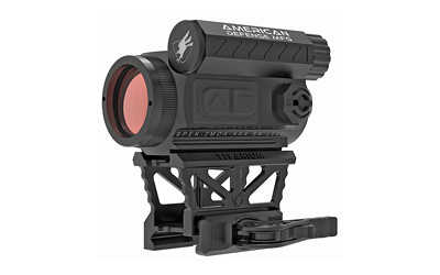 American Defense Mfg. - 2 MOA - Red - Red Dot Sight - Titanium T1 Co-witness Mount - Black