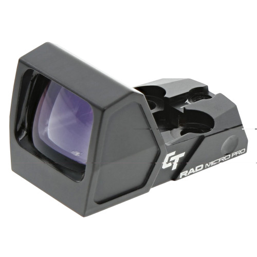 Ctc - 5 MOA - Green - Reflex Sight - CT RADIANT Ambient Light Sensor, CT MOTION Sensor, Shield RMS and JPoint footprints - Black
