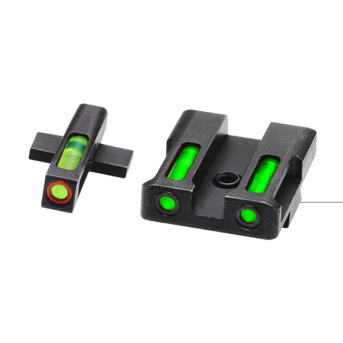 Hi-Viz LiteWave H3 Front Sight for Springfield XD in Green and Orange