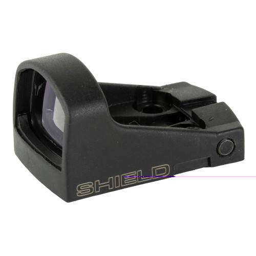 Shield Sms Poly Ed Mini Sght - 65 MOA/2 MOA - Red - Red Dot Sight - SMS Footprint - Black