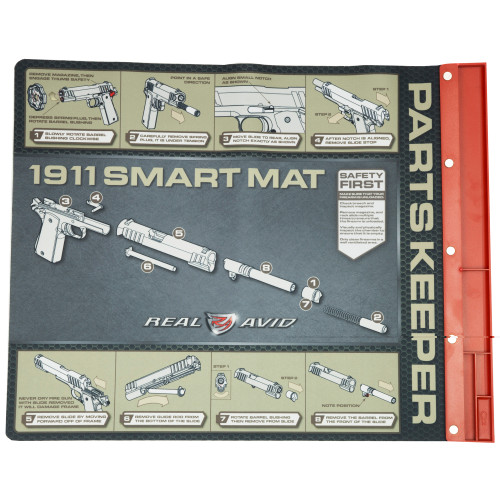 Real Avid 1911 Smart Mat 19x16 padded gun cleaning mat with parts tray