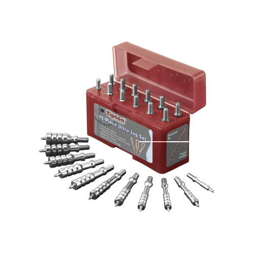 Tipton Jag Set 8-32 Thread 12-Piece Kit for .17 Cal to .45 ACP