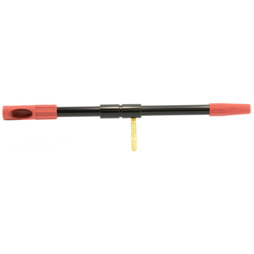 Tipton Universal Bore Guide for Rifles aligning cleaning rod in action