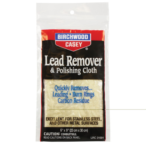 Birchwood Casey Gun Cleaning Cloth 6x9 Inch soft silicone-treated flannel