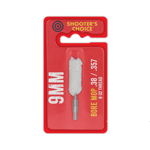 SHOOTER'S CHOICE - BORE MOP - 9MM SHOOTER'S CHOICE - BORE MOP - 9MM