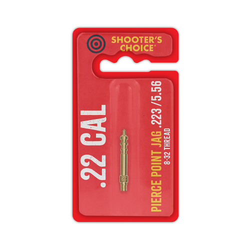 Shooter's Choice Pierce Point Jag .22 Caliber Brass Cleaning Jag