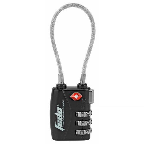 FSDC TSA 3-Dial Combo Cable Gun Lock by Firearm Safety Devices