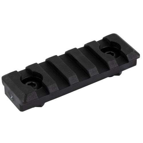 Midwest Industries 5-Slot Polymer M-LOK Picatinny Rail Section black