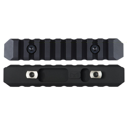 Seekins Precision M-LOK 9-Slot Picatinny Rail Section in black