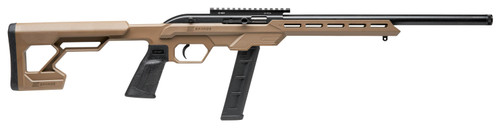 Savage Arms 64 Precision 22LR rifle in black and FDE finish with 20+1 capacity