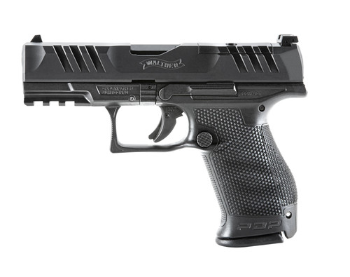 WALTHER PDP COMPACT - 9MM - 4" - 10+1 - BLACK - CA LEGAL WALTHER PDP COMPACT - 9MM - 4" - 10+1 - BLACK - CA LEGAL