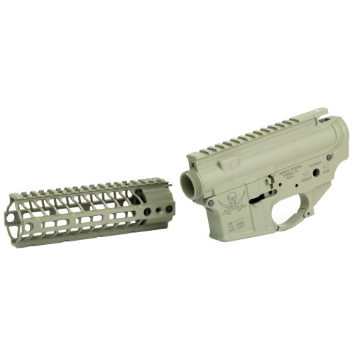 SPIKE'S TACTICAL - CALICO SET - 7" MLOK - GREEN SPIKE'S TACTICAL - CALICO SET - 7" MLOK - GREEN