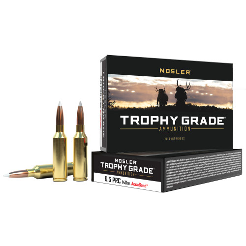 Nosler - 6.5 PRC - 140 gr - AccuBond - 20 Rds/box