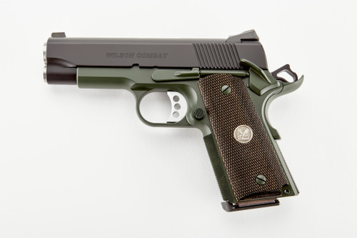 WILSON COMBAT CQBC - 45ACP - 4" - 8+1 - BLACK/GREEN WILSON COMBAT CQBC - 45ACP - 4" - 8+1 - BLACK/GREEN