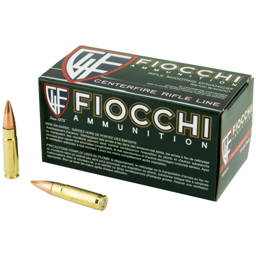 FIOCCHI - 300 BLK - 150 GR - FMJ BT - 50 RDS/BOX FIOCCHI - 300 BLK - 150 GR - FMJ BT - 50 RDS/BOX