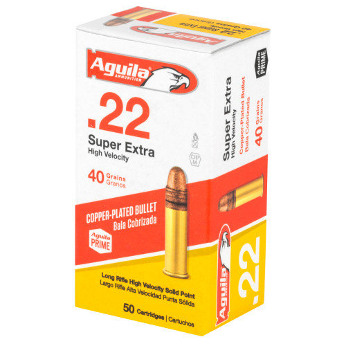 AGUILA HV - 22 LR - 40 GR - LRN - 50 RDS / BOX AGUILA HV - 22 LR - 40 GR - LRN - 50 RDS / BOX