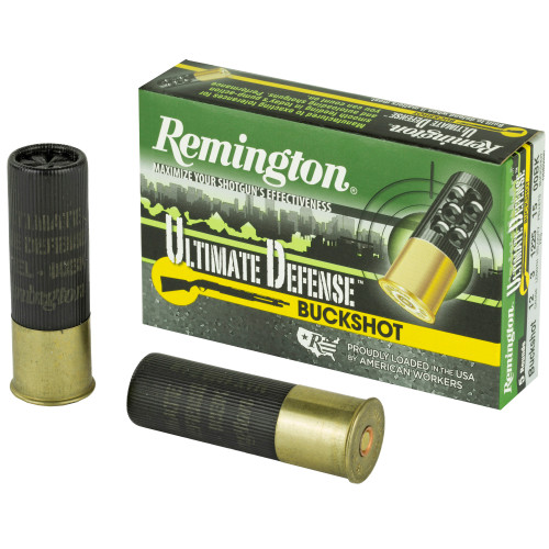 REMINGTON UD - 12 GA - 3" - #00 BUCK - 15 PEL - 5 RDS/BOX REMINGTON UD - 12 GA - 3" - #00 BUCK - 15 PEL - 5 RDS/BOX
