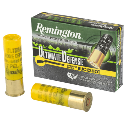 REMINGTON UD - 20 GA - 2.75" - #3 BUCK - 17 PEL - 5 RDS/BOX REMINGTON UD - 20 GA - 2.75" - #3 BUCK - 17 PEL - 5 RDS/BOX