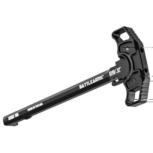 Bad Rack Charging Handle 556/223 Blk Bad Rack Charging Handle 556/223 Blk