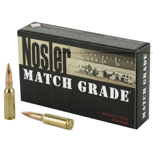 NOSLER 6.5 GREN - 123 GR - CUSTOM COMPETITION - 20 RDS/BOX