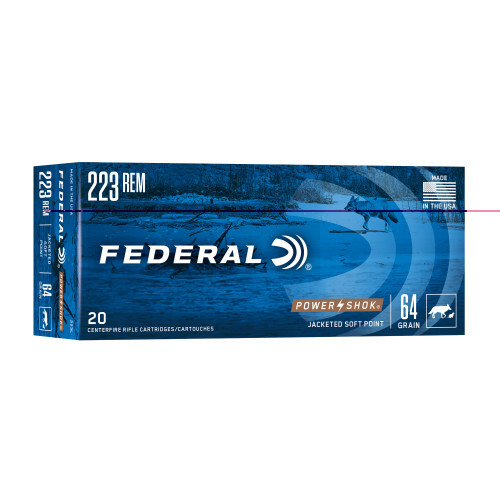 FEDERAL 223 REM - 64 GR - SP - 20 RDS/BOX