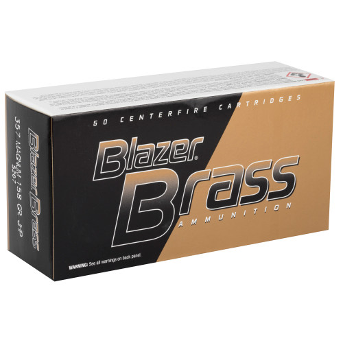 BLAZER BRASS - 357 MAG - 158 GR - JHP - 50 RDS/BOX