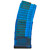 MFT EXTREME DUTY AR-15 MAGAZINE - 556 NATO/223 REM - 10 ROUND CAPACITY - 30 ROUND BODY - POLYMER - TRANSLUCENT BLUE