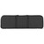 External pockets with hidden elastic shell loops on black Bulldog shotgun case