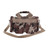 Bulldog Blk Range Bag in durable throwback camo nylon with full-length zipper