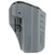 Gray ARC IWB holster showing adjustable belt clips and retention detent detail