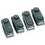 BLACKHAWK BH Molded Belt Keepers set of four black duty belt