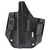 Side angle view showing precise molded fit of BCA OWB black holster