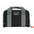 GPS Double Compact Pistol Case in black with lockable heavy-duty zippers