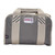 GPS Quad Pistol Bag in green and khaki with quilted lining
