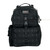 GPS Tactical Range Backpack in black with MOLLE webbing system