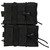HSGI Double Rifle TACO MOLLE Pouch in black holding two rifle magazines