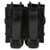 Side view of HSGI Gen 2 Double Pistol TACO showing laser-cut nylon and shock cord retention