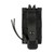 Close-up of hidden internal bungee cord and sleek front profile on black HSGI Duty Pistol TACO