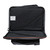 Interior foam padding and four magazine pouches inside gray pistol case