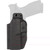 Ambidextrous black minimalist inside waistband holster Springfield Echelon side view