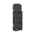 Close-up of black C-A-T Holder elastic pull tab and 1000D nylon construction