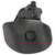 Side profile view of Safariland 7378 ALS thumb release mechanism detail