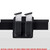 Safariland SL 73 Double Magazine Pouch for Glock 17 in Tactical Black