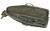 Padded backpack straps and drag handles on 52-inch rifle drag bag