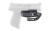 Close-up of Vanguard 2 trigger guard cover showing secure black polymer construction