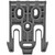 Safariland SL 6004 QLS Locking Fork in black polymer finish