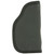 Side profile view of Sticky LG-1L black synthetic rubber IWB holster